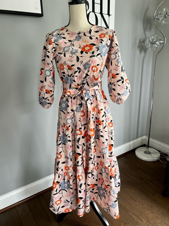 Kate Spade New York Floral Garden Seersucker Dress - Picture 3 of 12